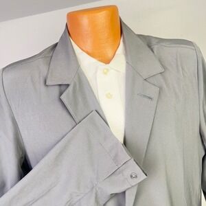 QOR Blazer Mens Medium Grey Excellent Performance Technical Stretch Sport Coat